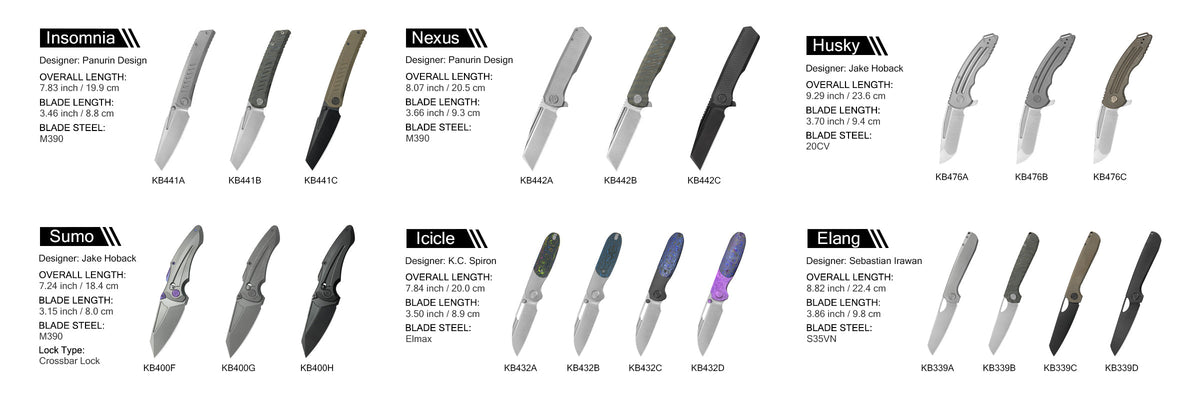 KB Knives New Models in July 2026