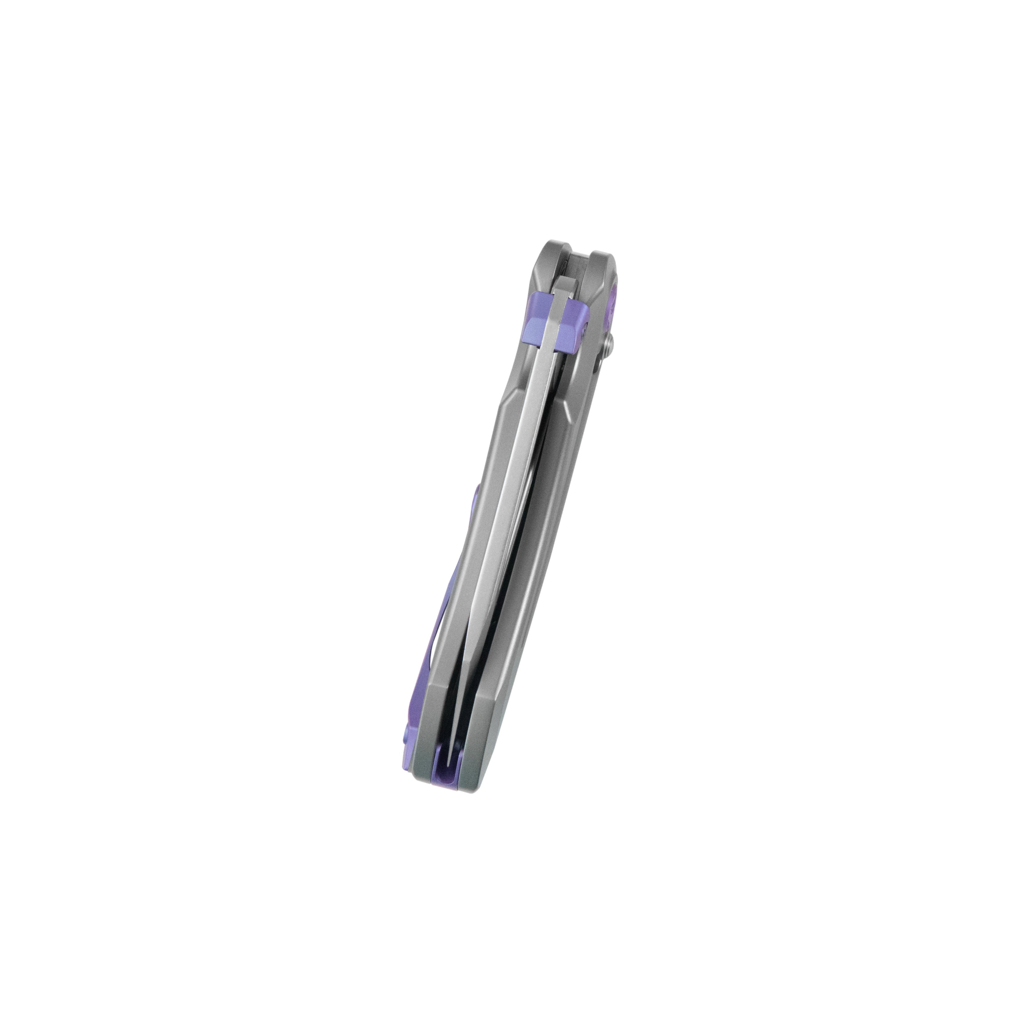 KB Sumo Crossbarlock Folding Knife Sandblast Titanium Handle 3.15" Beadblast M390 Blade KB400F