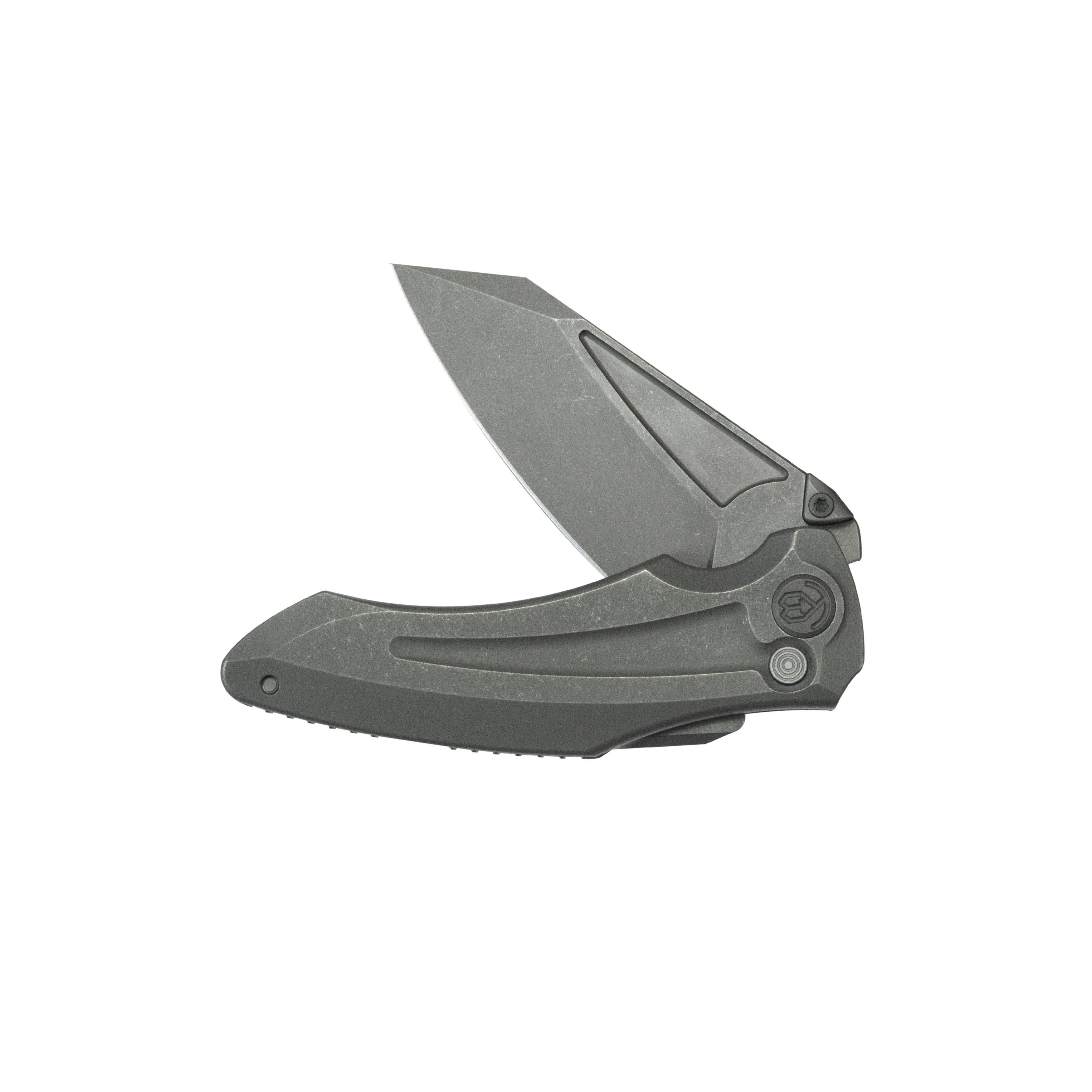 KB Sumo Folding Knife Darkwash Titanium Handle 3.15" Darkwash CPM 20CV Blade KB400B