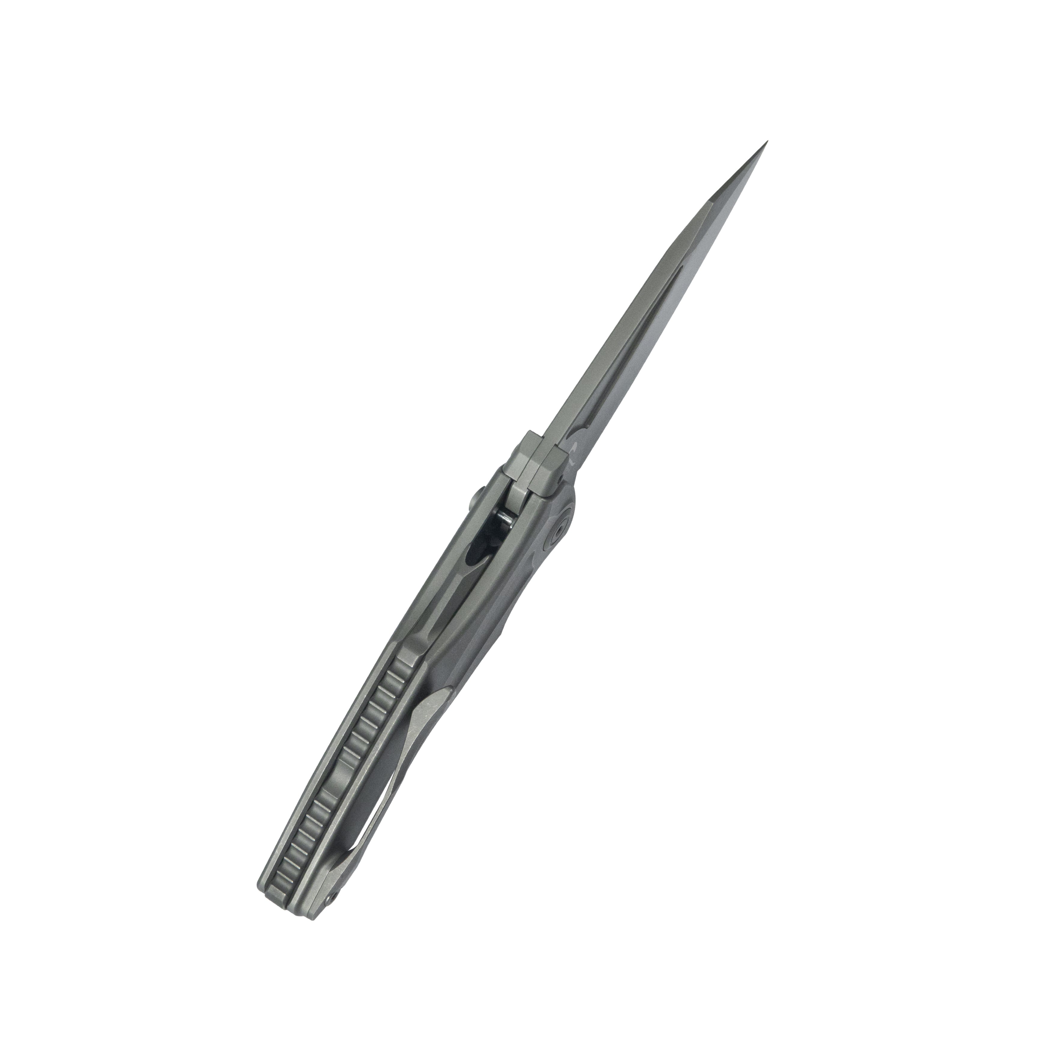 KB Sumo Folding Knife Darkwash Titanium Handle 3.15" Darkwash CPM 20CV Blade KB400B