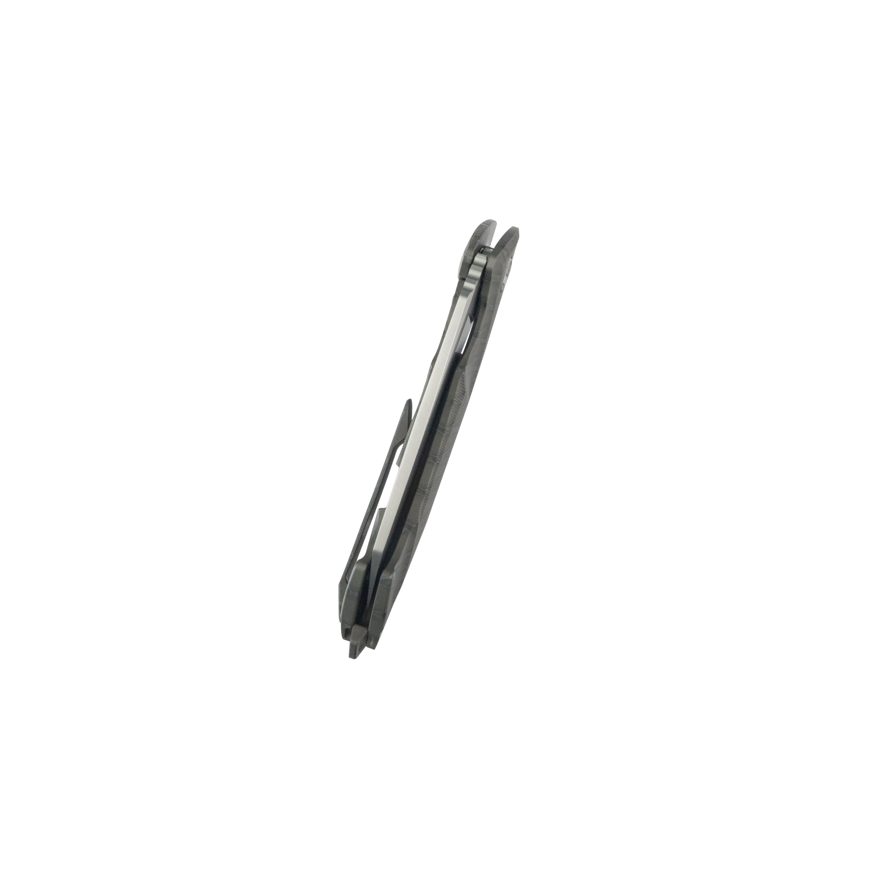 KB Anteater Frame Lock Pocket Folding Knife Flame Ti Handle 3.43'' Sandblast M390 KB153B