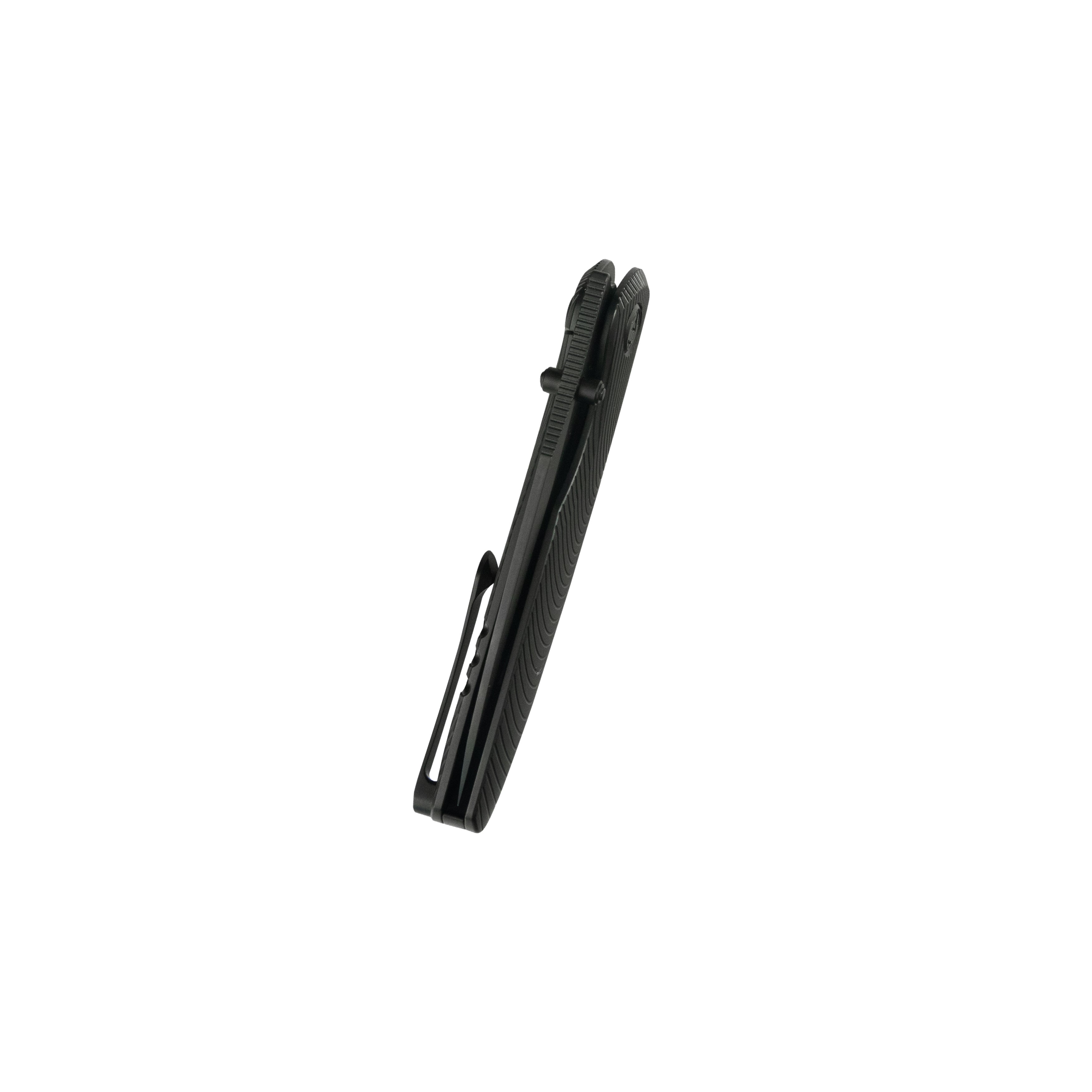 KB Pioneer Folding Knife Regular DLC Titanium w/ Wave Milling Handle 3.35'' Regular DLC 20CV Blade KB379C