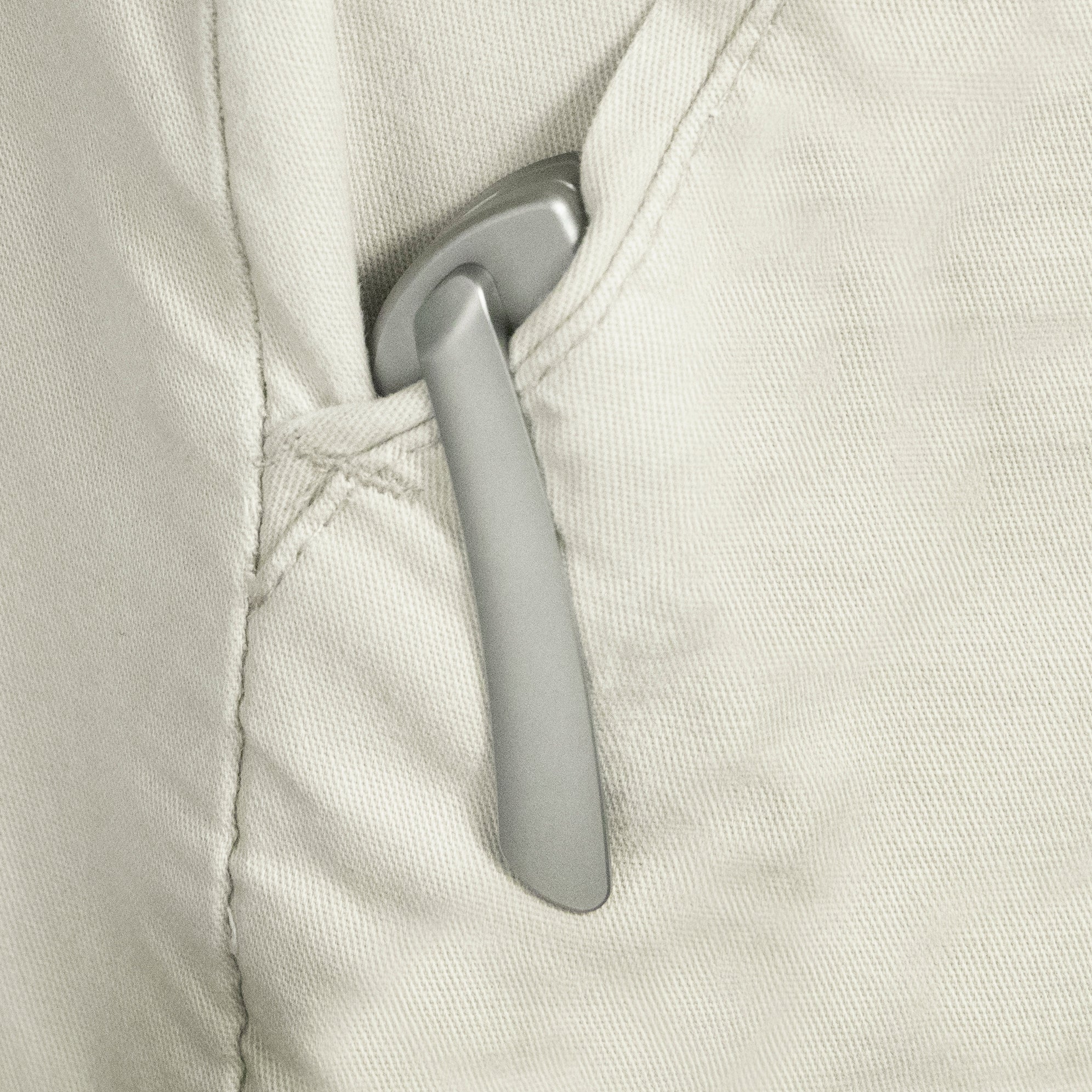 KB Vertigo Folding Knife Gray Titanium/CF Inlays Handle 3.11" Stonewash S35VN Blade KB258C