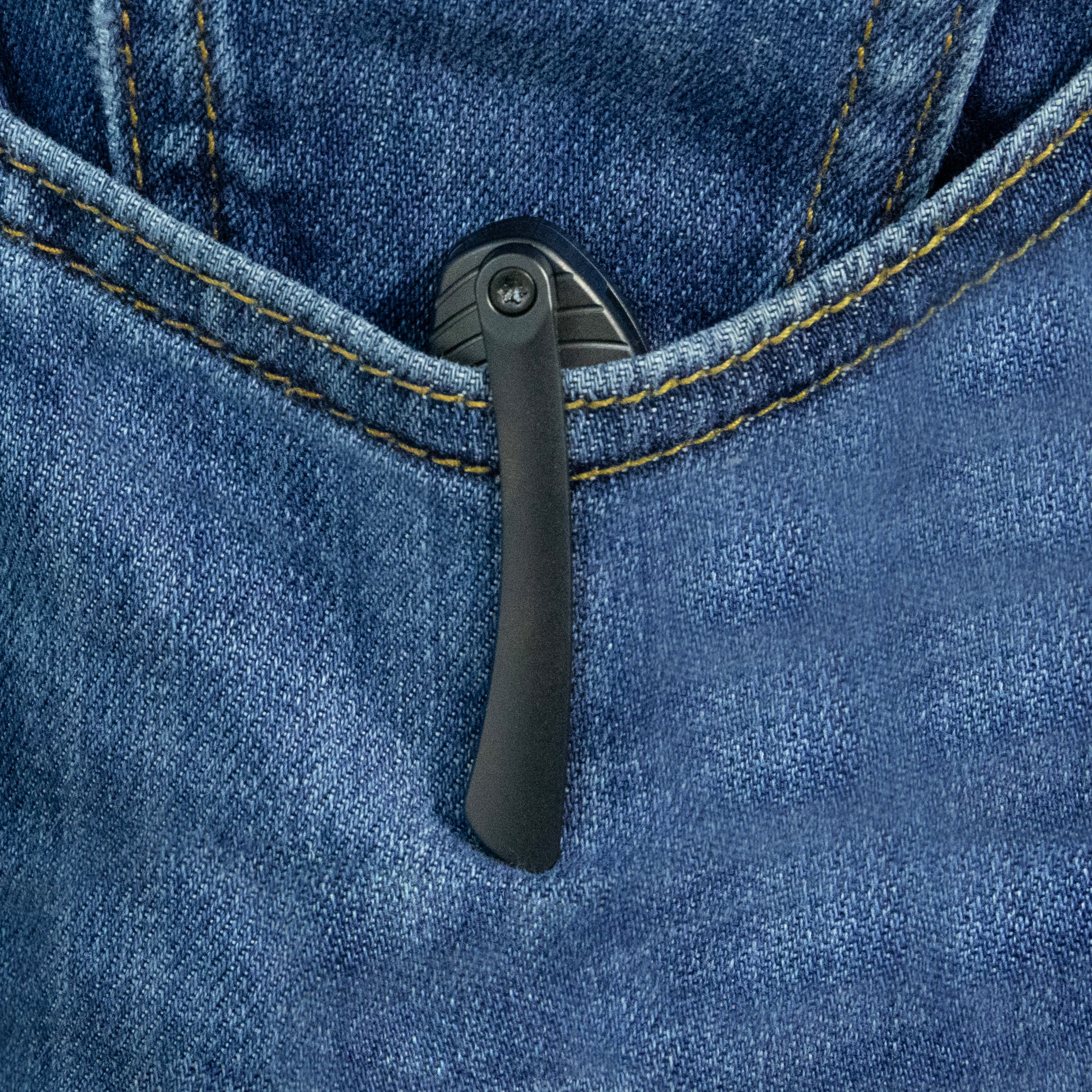 KB Pioneer Folding Knife Regular DLC Titanium w/ Wave Milling Handle 3.35'' Regular DLC 20CV Blade KB379C