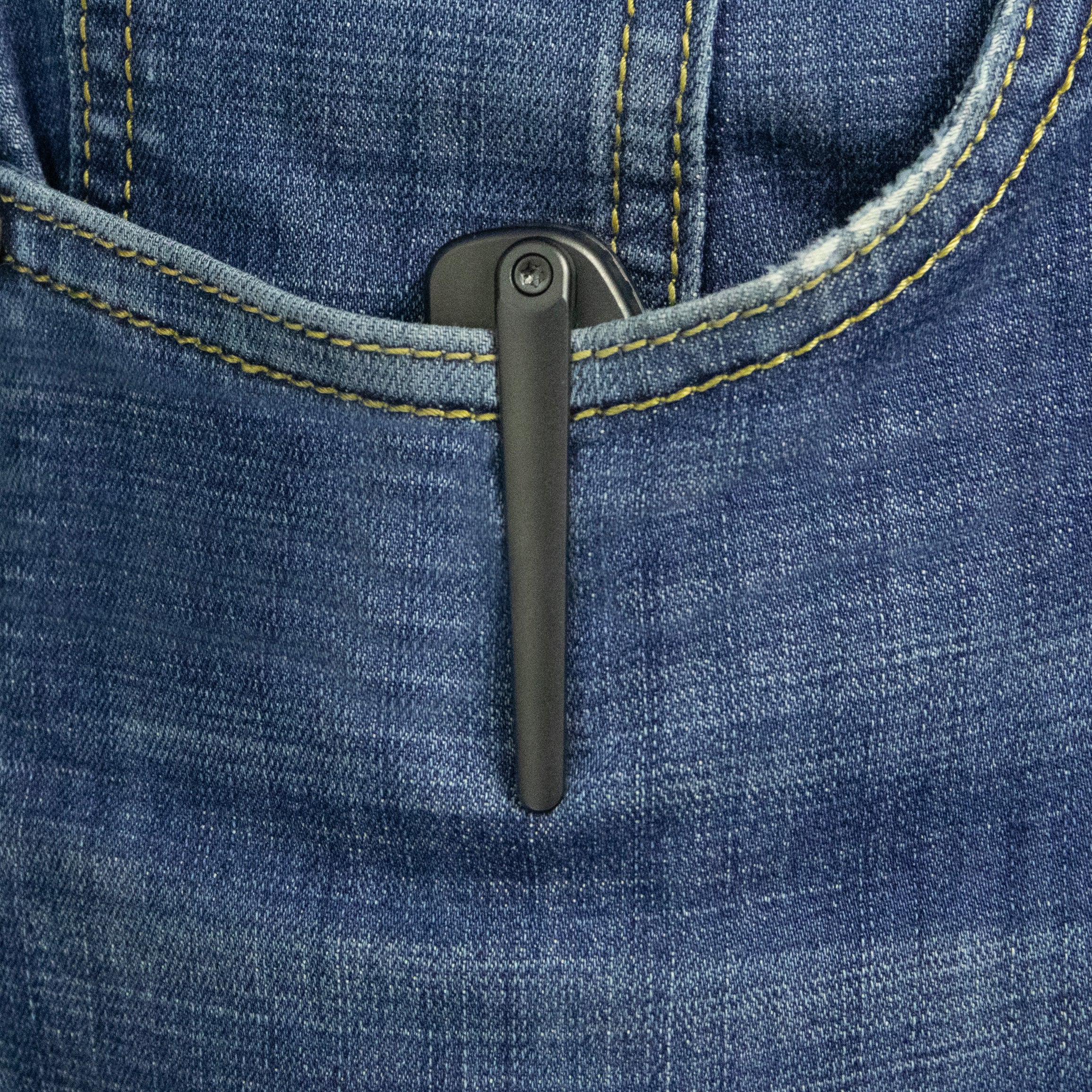 KB Sudden Frame Lock Pocket Folding Knife Regular DLC Titanium w/ Timascus Inlays 3.46'' Regular DLC 20CV Blade KB385C