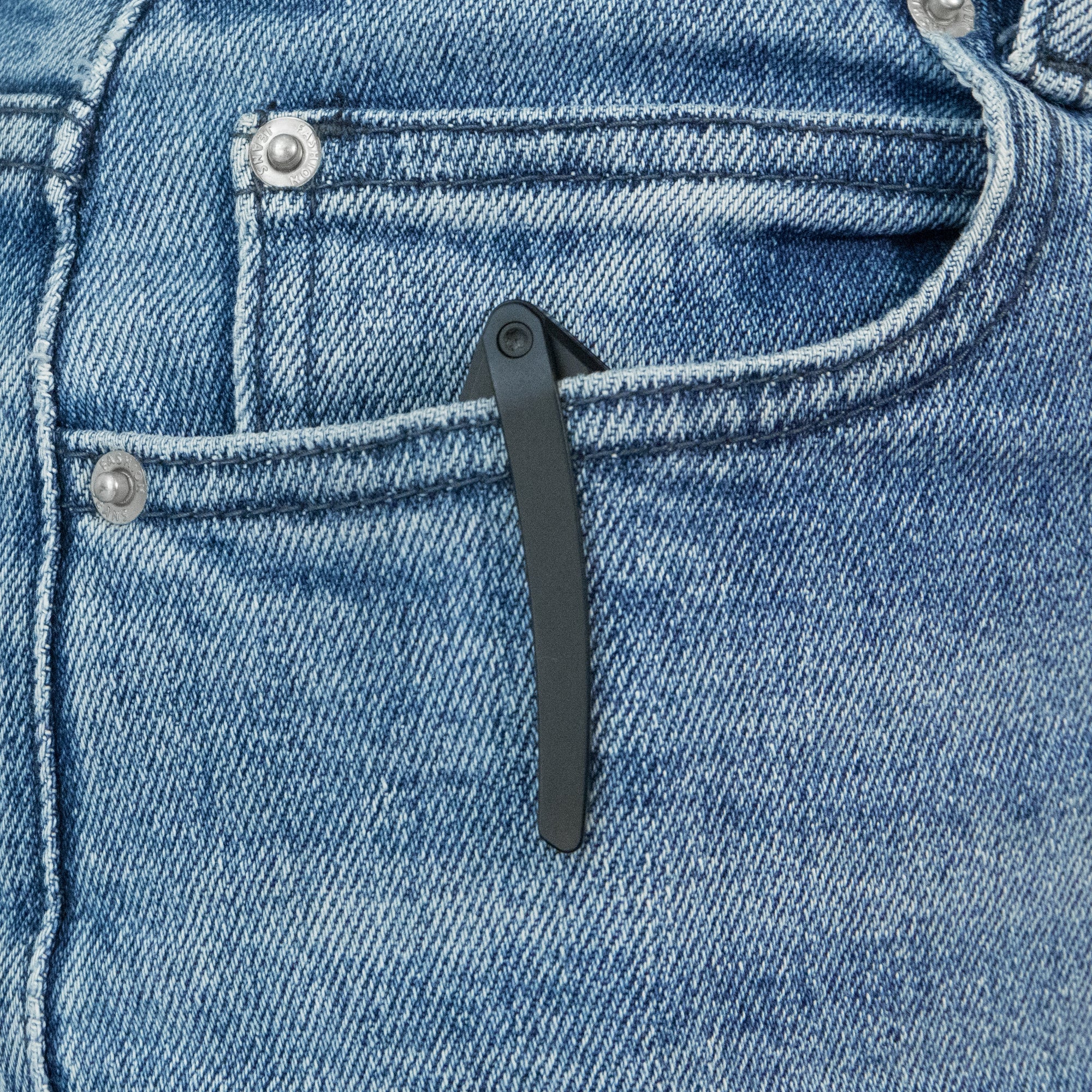 KB Merced Pocket Folding Knife Black PVD Titanium Handle 3.46'' DLC M390 KB352C