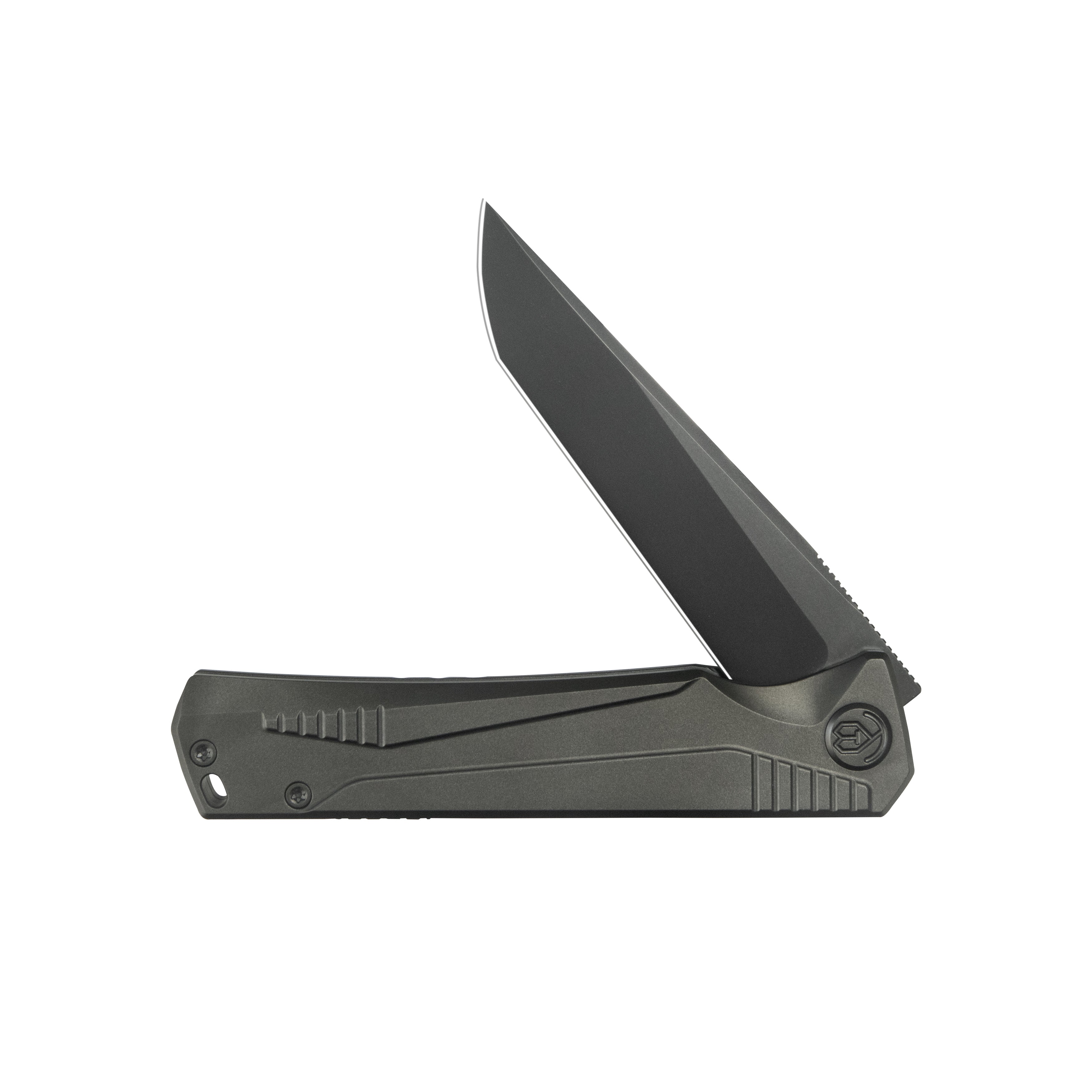 KB Pyramid Folding Knife Regular DLC Titanium Handle 3.54'' Regular DLC M390 Blade KB429C