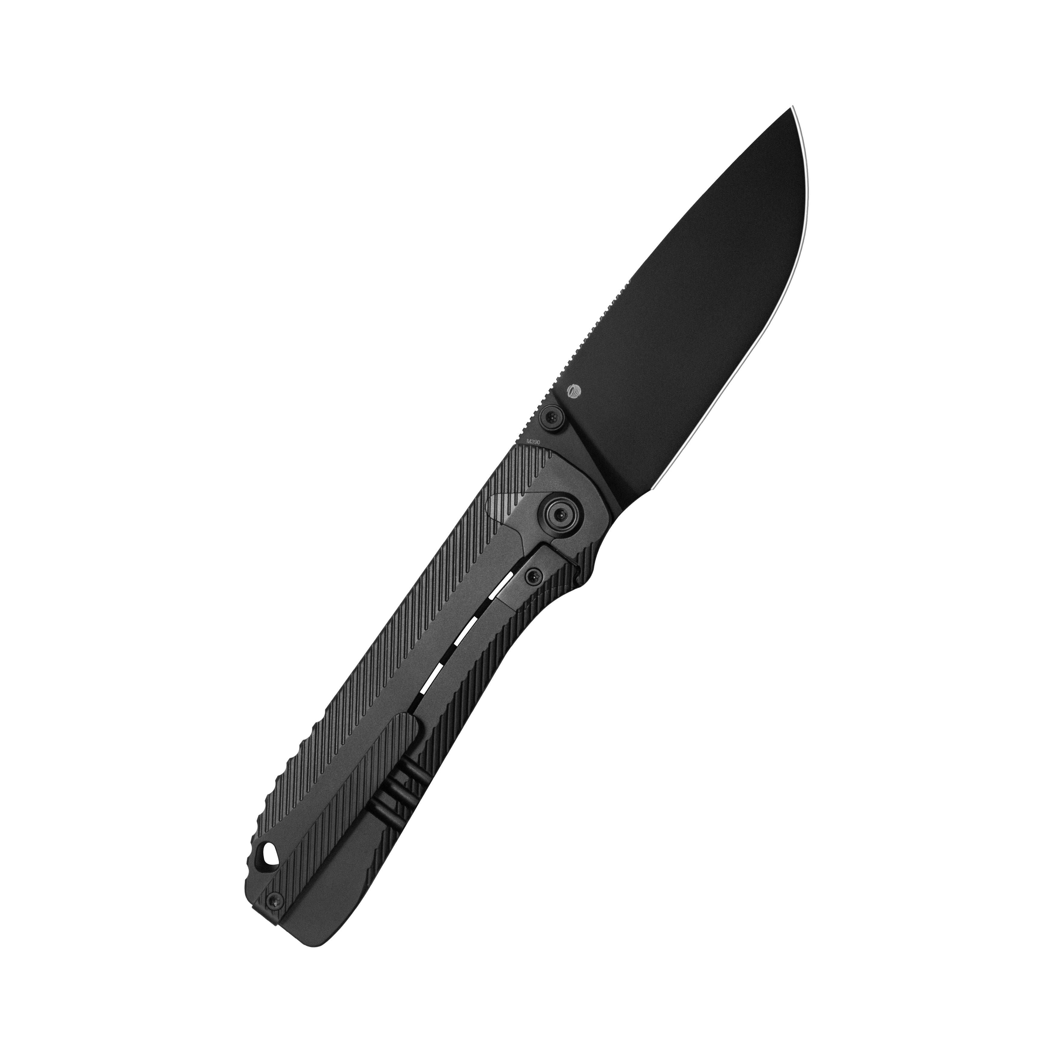 KB Zephyr Tactical Folding Knife Regular DLC Integral Titanium Handle 4.65" Regular DLC M390 KB470C