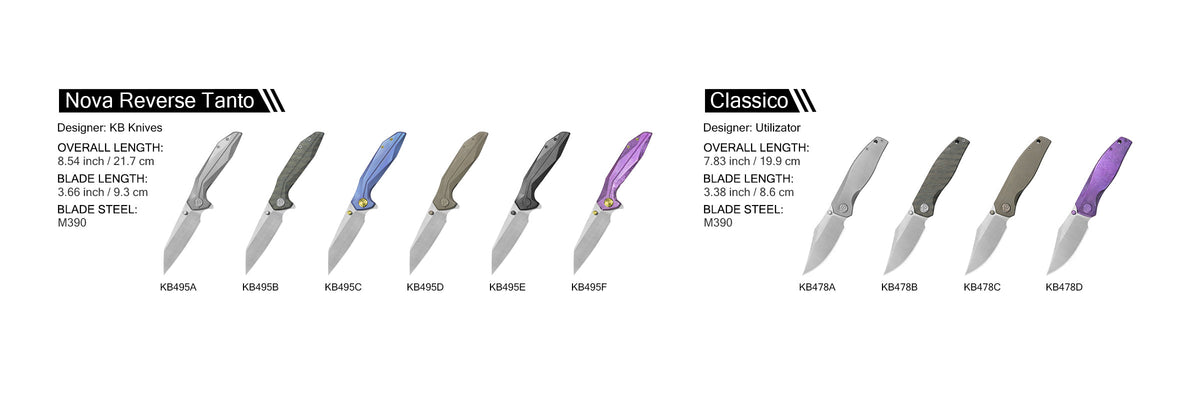 KB Knives New Models in May 2026