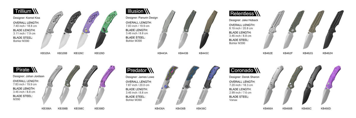 KB Knives New Models in August 2026