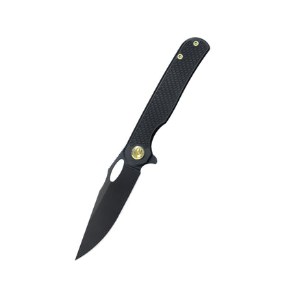 Hydro Frame Lock Pocket Knife Black Titanium 3.15" DLC KB323B