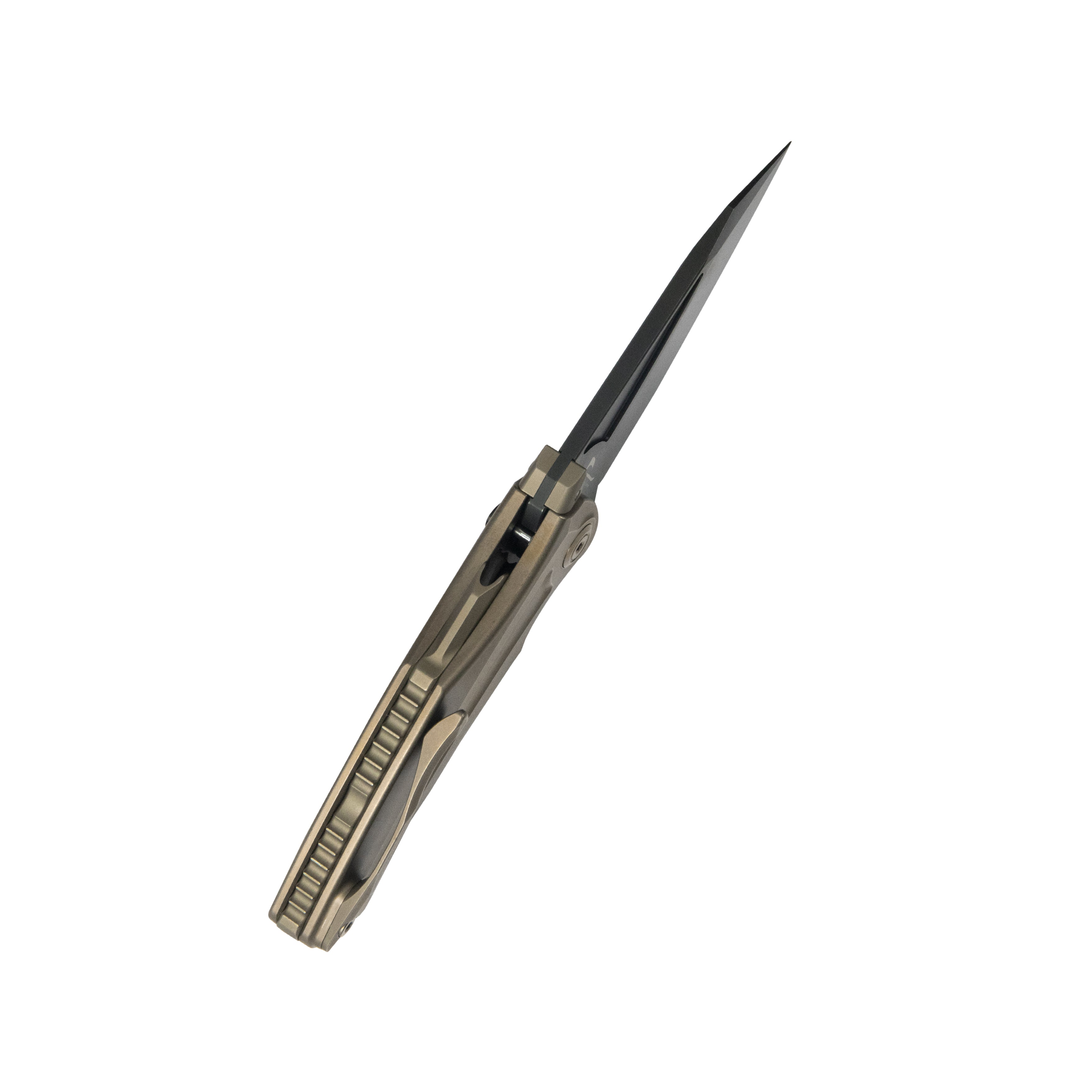 KB Sumo Folding Knife Bronze Titanium Handle 3.15