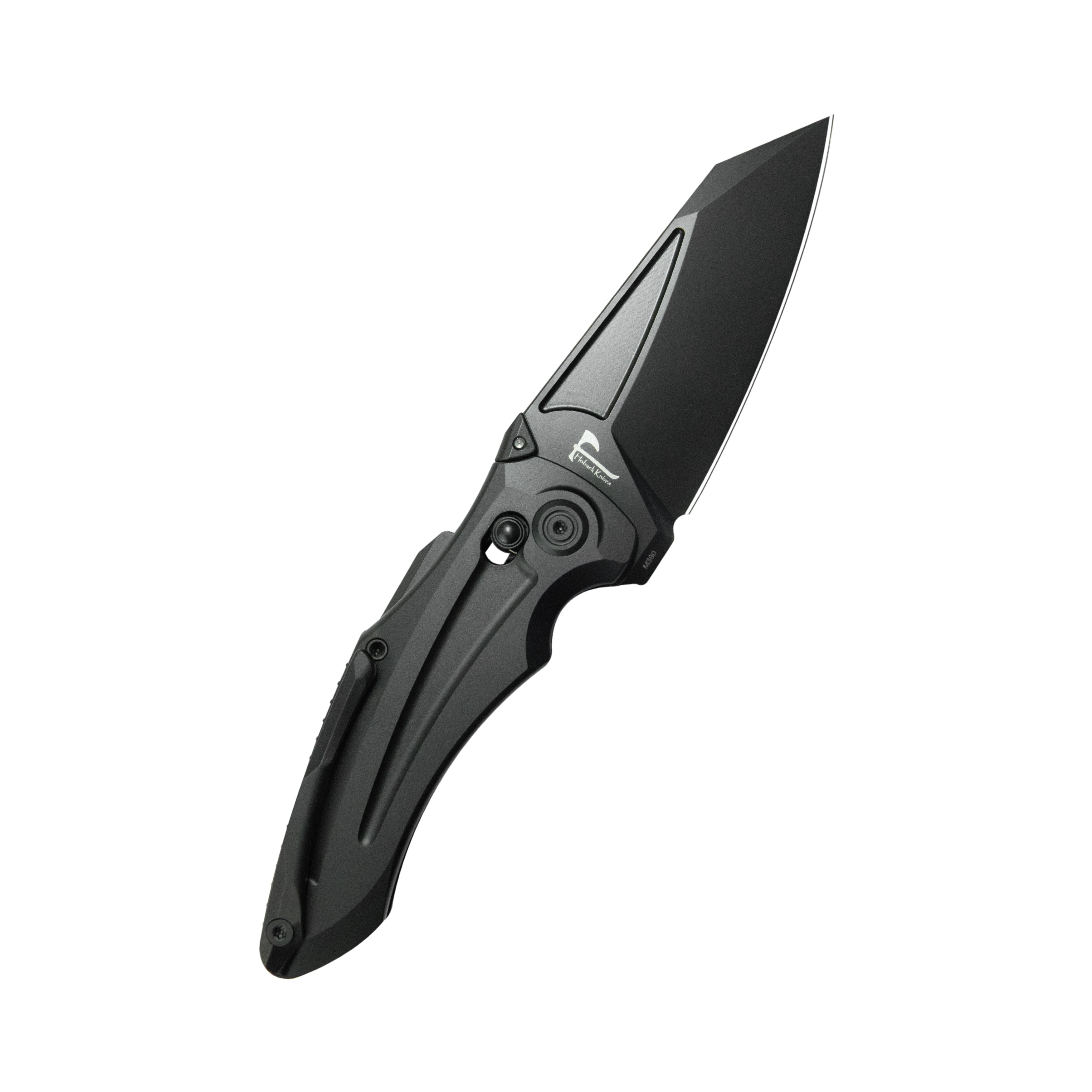 KB Sumo Crossbarlock Folding Knife DLC Titanium Handle 3.15" DLC M390 Blade KB400H