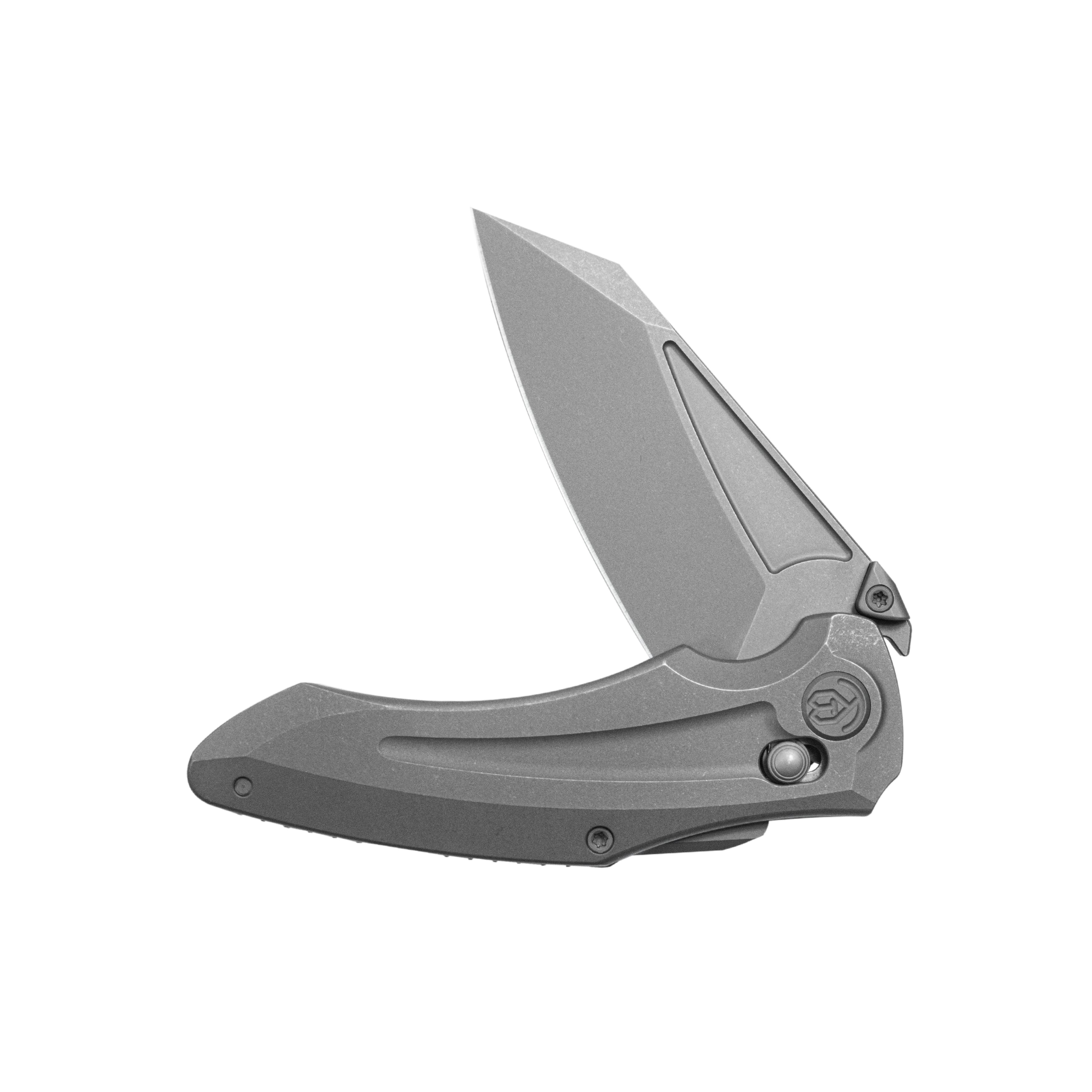 KB Sumo Crossbarlock Folding Knife Darkwash Titanium Handle 3.15" Darkwash M390 Blade KB400G