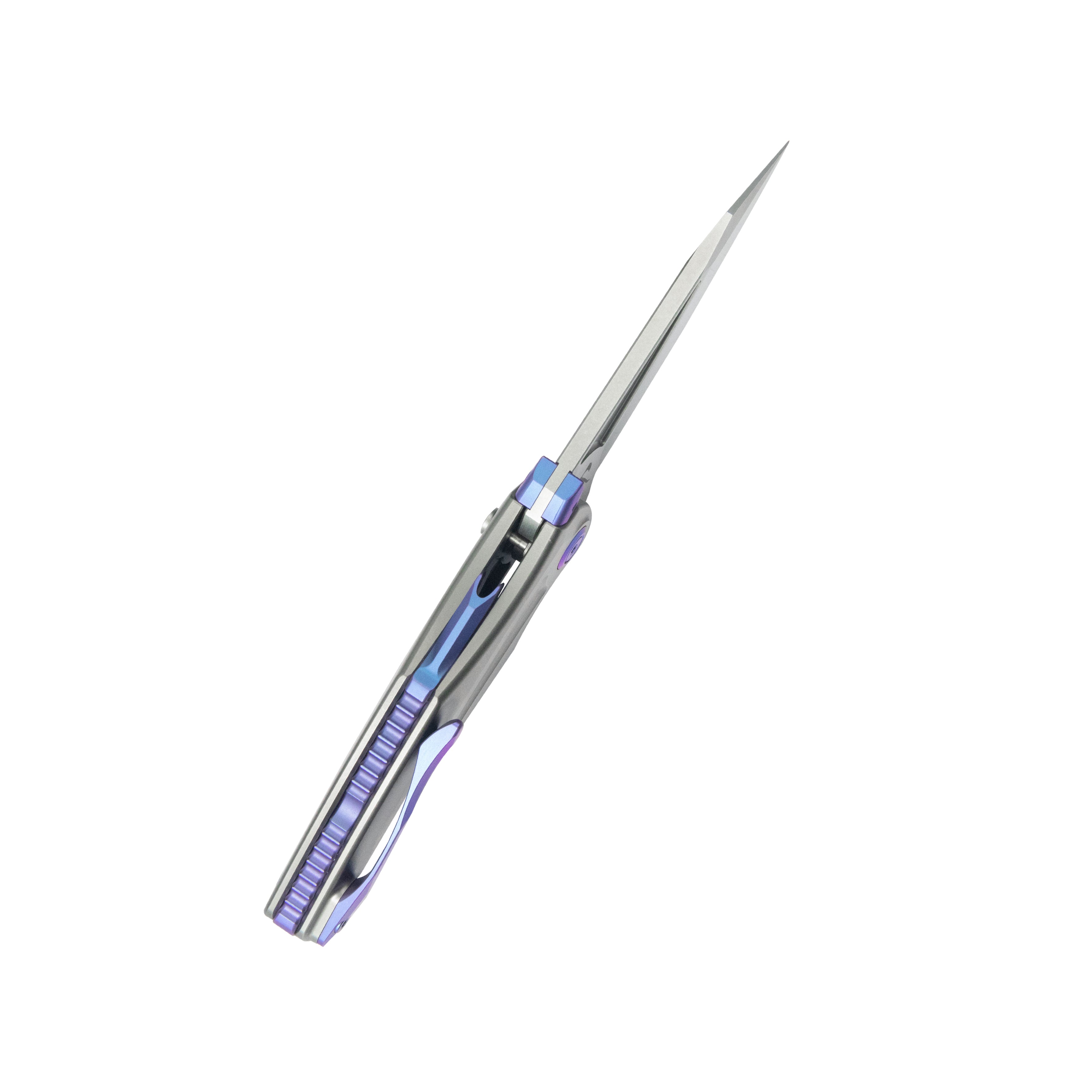 KB Sumo Folding Knife Gray Titanium Handle 3.15