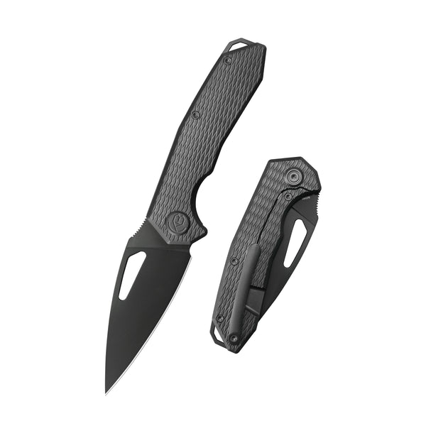 KB Coeus Outdoor Folding Knife Regular DLC Titanium Handle 3.11
