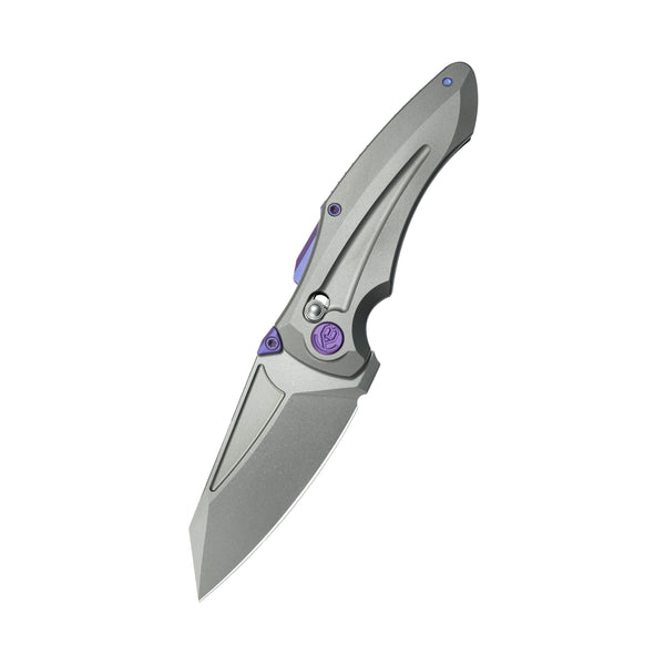 KB Sumo Crossbarlock Folding Knife Sandblast Titanium Handle 3.15