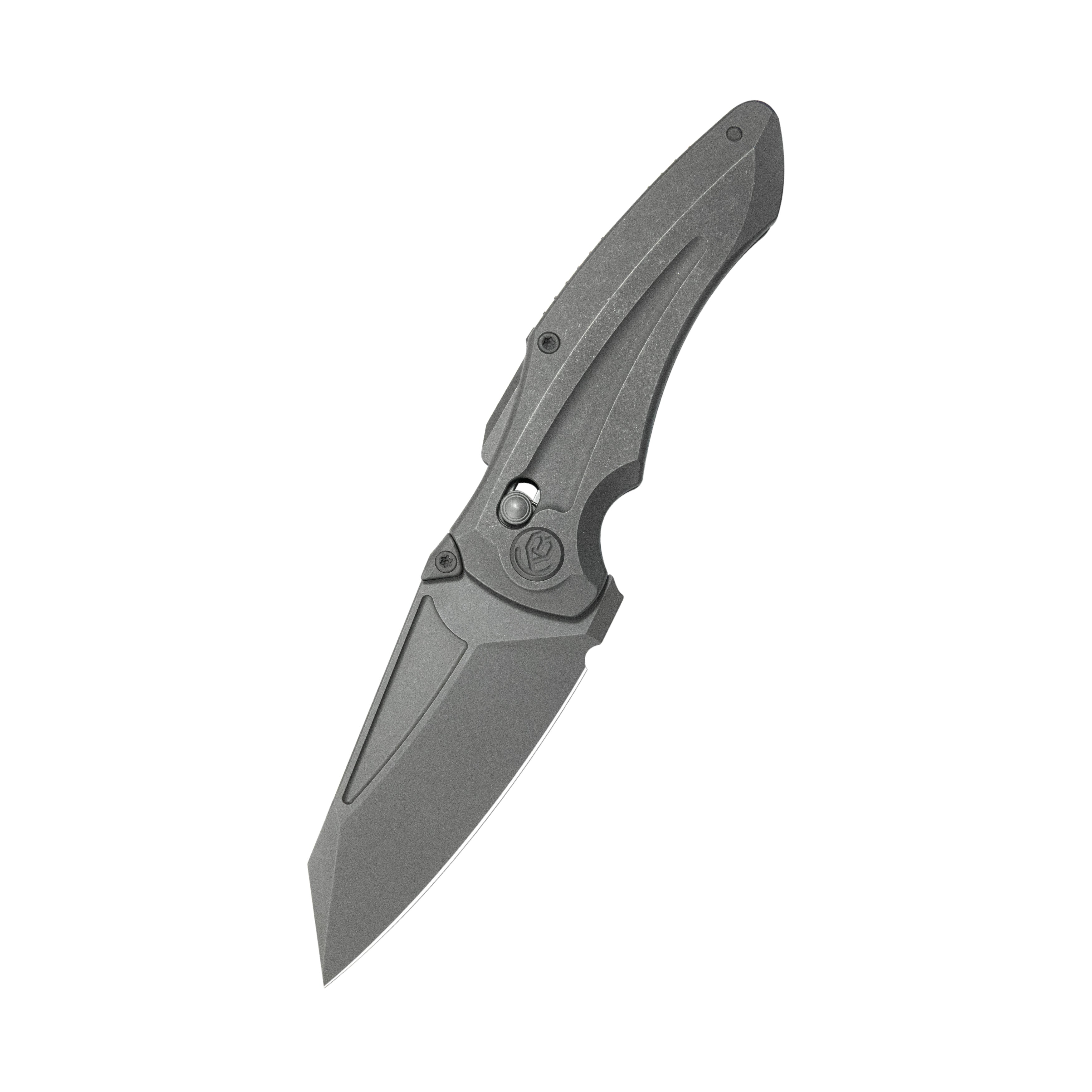 KB Sumo Crossbarlock Folding Knife Darkwash Titanium Handle 3.15" Darkwash M390 Blade KB400G