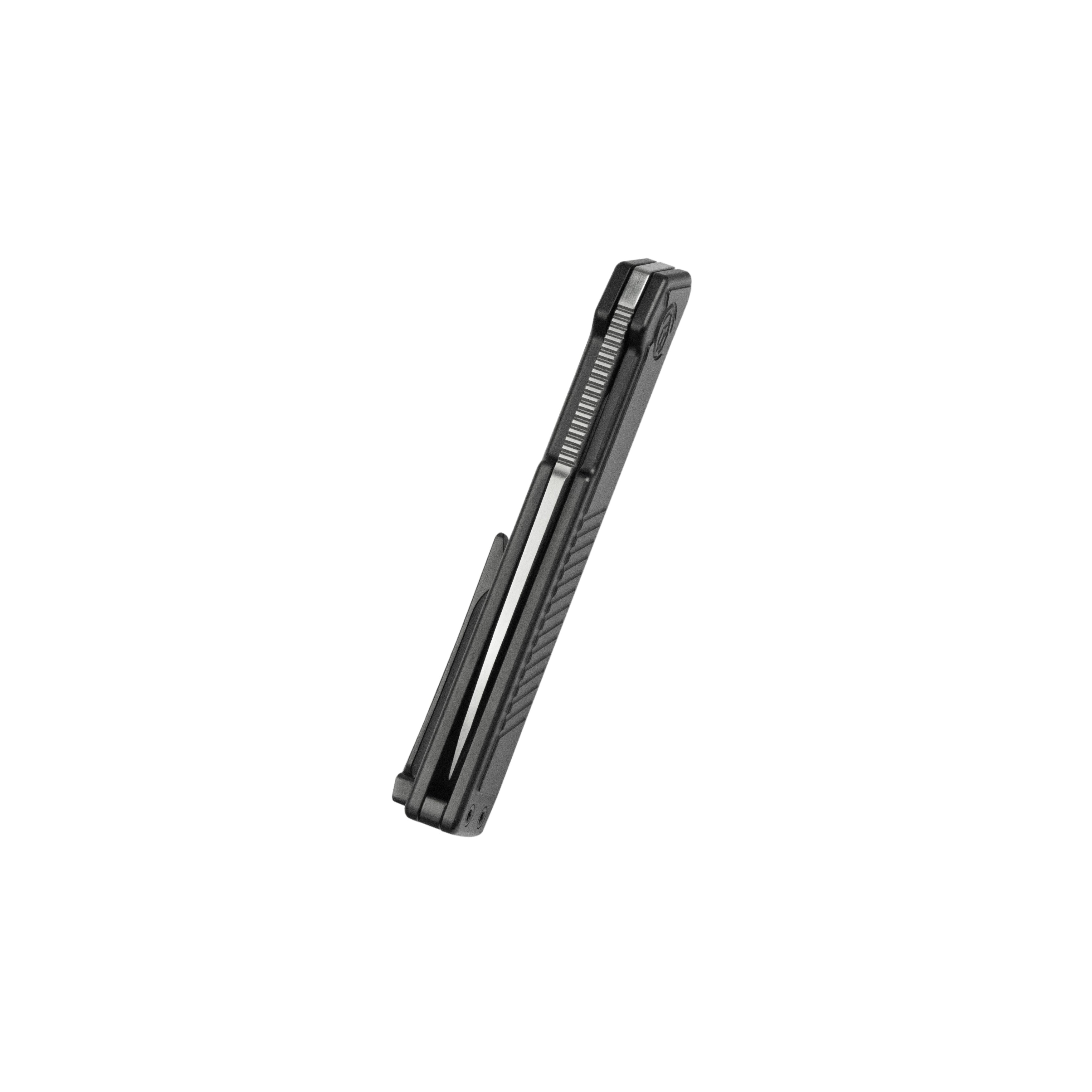 KB Yondu Double Detent Knife DLC Ti Micro Milling 2.87'' Tanto Satin M390 Blade KB420C