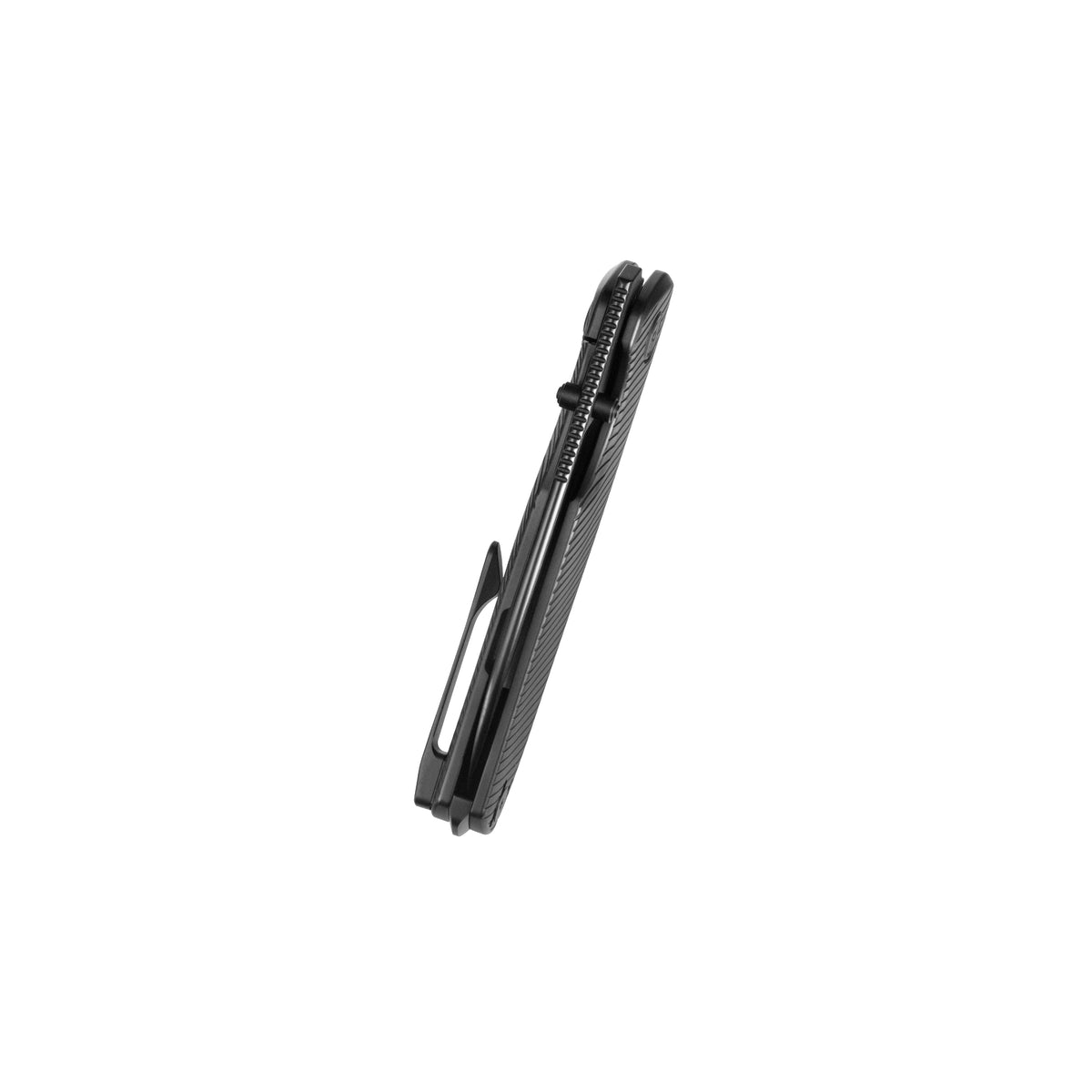 KB Cargo Folding Knife Black PVD Titanium Handle 3.15" DLC M390 Blade KB480C